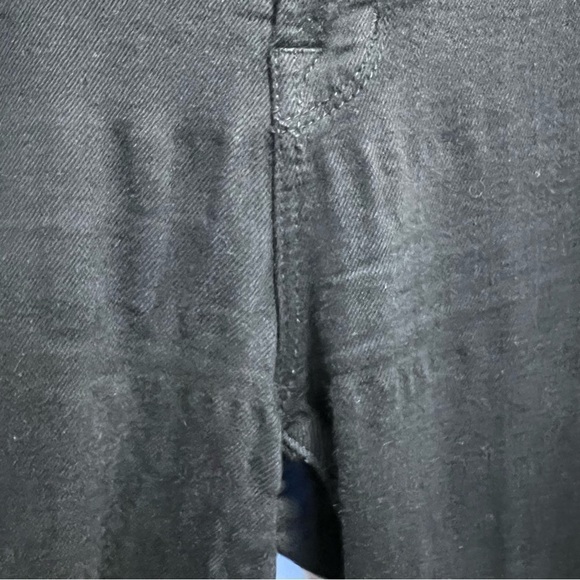 J Brand Black Distressed Skinny Jeans  Raw Hem Size 31 - Picture 6 of 15